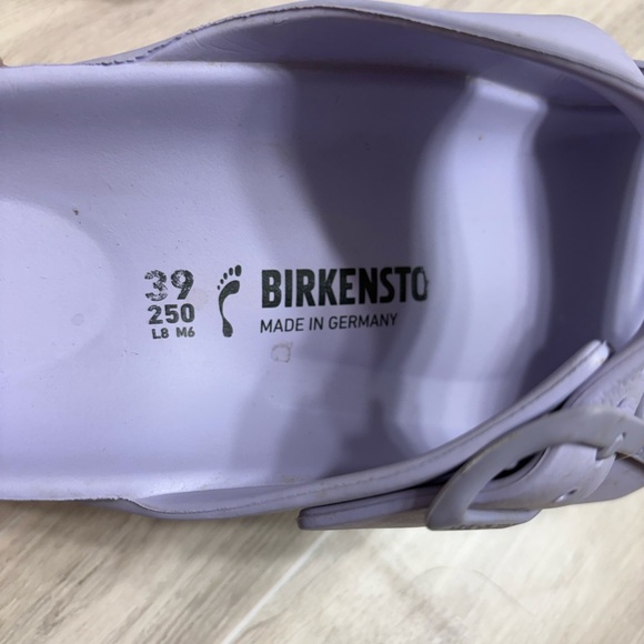 Birkenstock Arizona Eva Women's Purple Fog Lavender Sandals - Picture 3 of 7